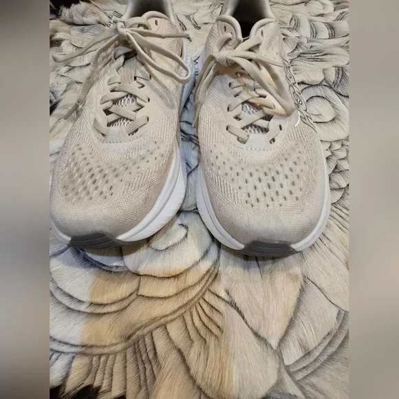 HOKA Womens  Cream Running Shoes - Picture 5 of 6